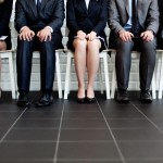 People waiting for job interview